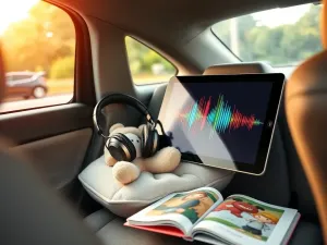 Audiobooki dla dzieci na długą podróż autem – co wybrać?