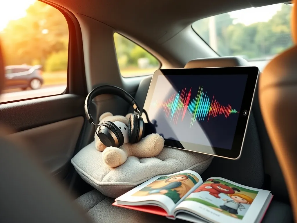 Audiobooki dla dzieci na długą podróż autem – co wybrać?