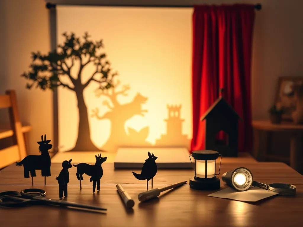 Jak zrobić domowy teatrzyk cieni krok po kroku?