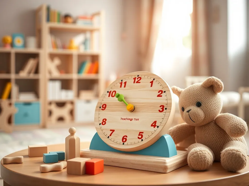 Jak nauczyć dziecko korzystac z zegara?