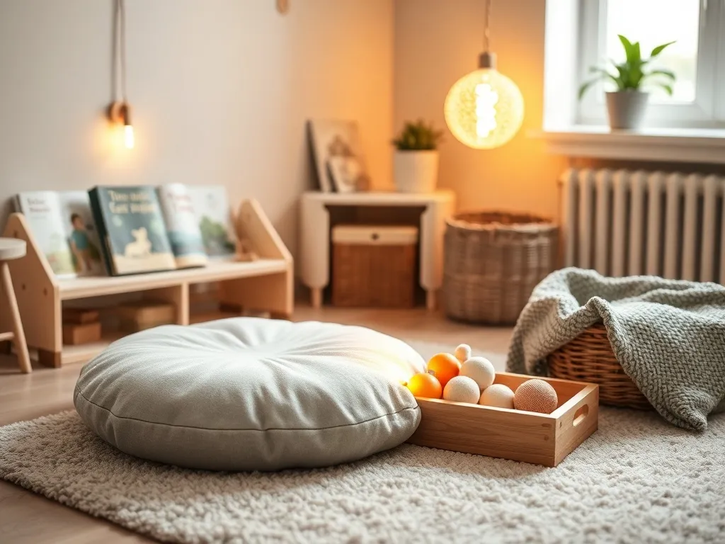 Jak urządzić kącik wyciszenia i stymulacji w pokoju dziecka?